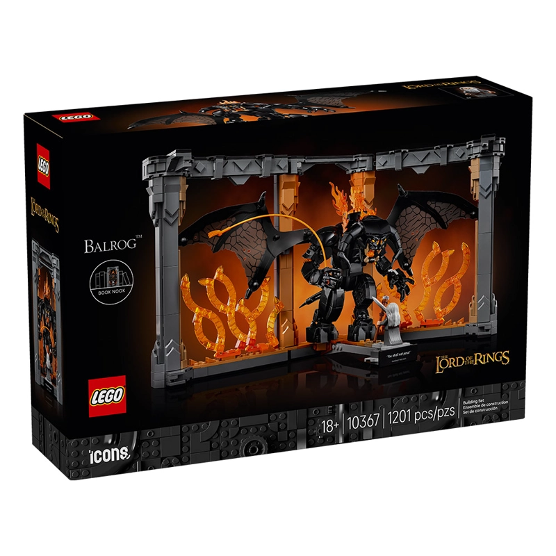 LEGO RINCON ENTRE LIBROS: EL SEÑOR DE LOS ANILLOS: BALROG - 1