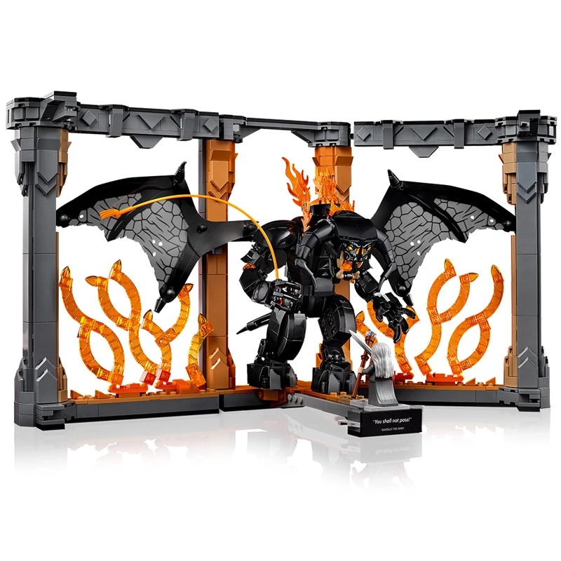 LEGO RINCON ENTRE LIBROS: EL SEÑOR DE LOS ANILLOS: BALROG - 2