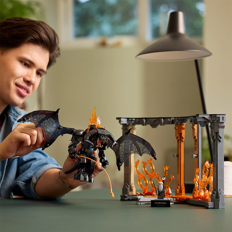 LEGO RINCON ENTRE LIBROS: EL SEÑOR DE LOS ANILLOS: BALROG - 5