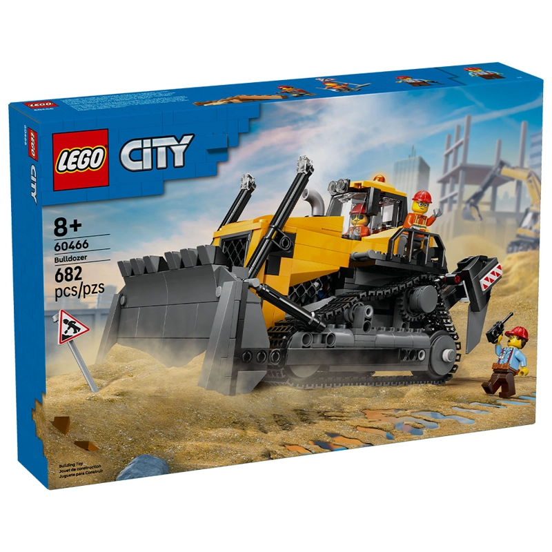 LEGO BULLDOZER AMARILLO 60466 - 1