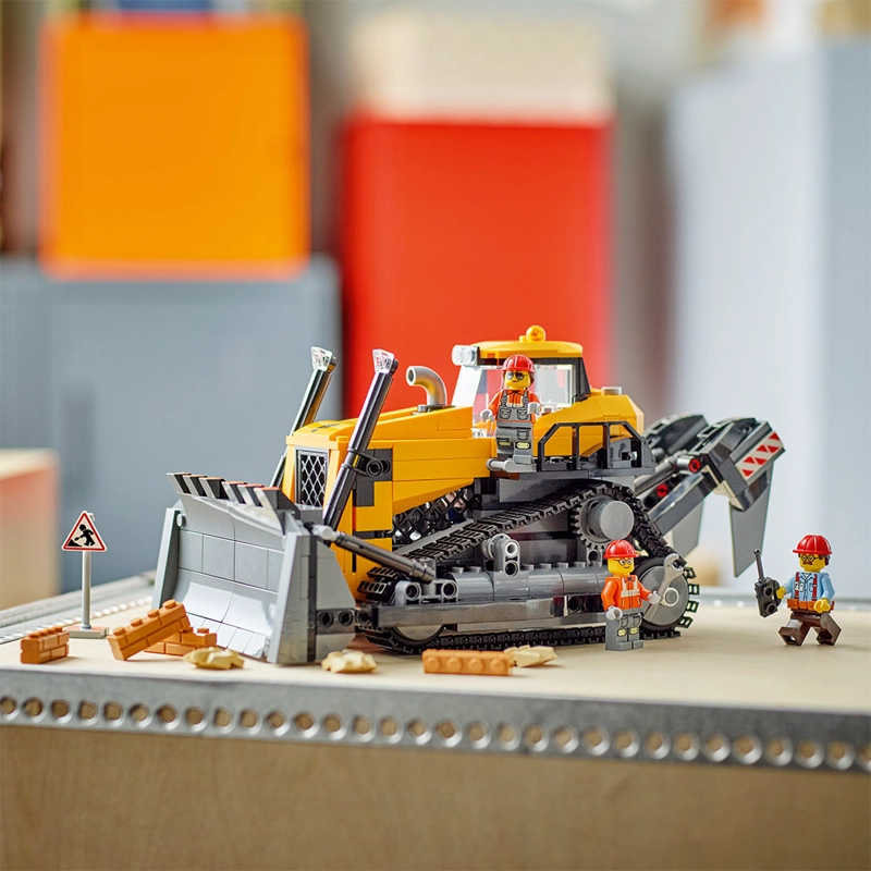 LEGO BULLDOZER AMARILLO 60466 - 2