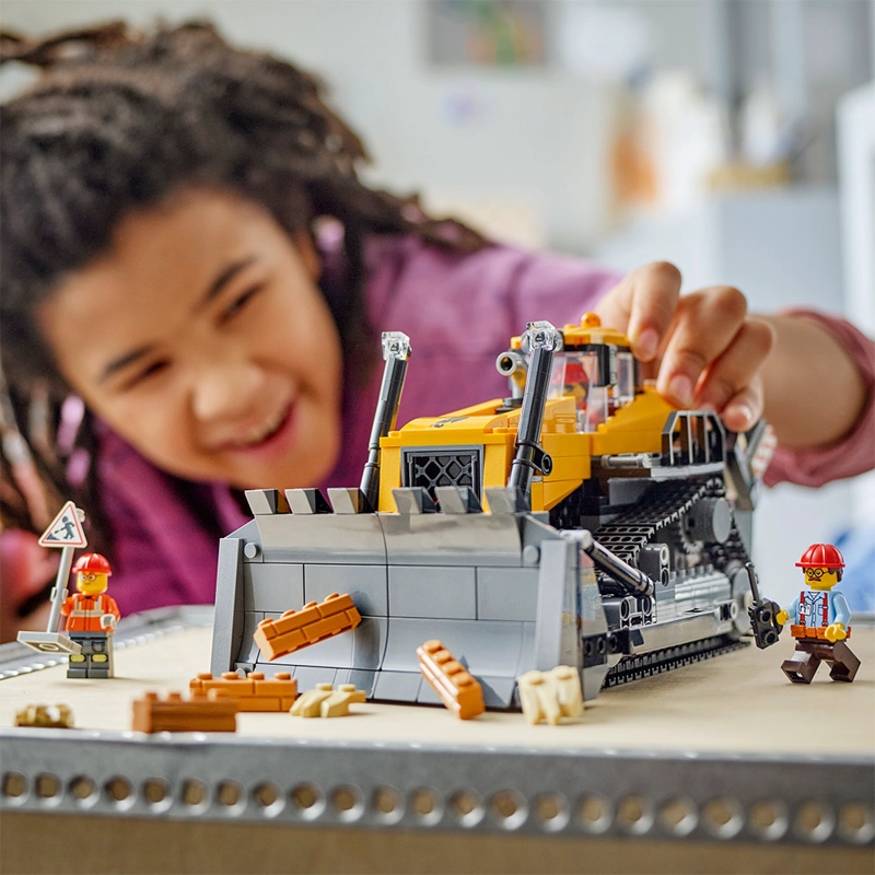 LEGO BULLDOZER AMARILLO 60466 - 3