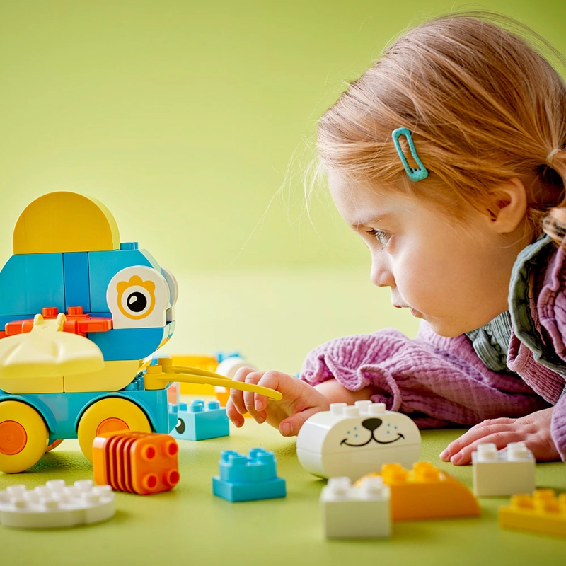 LEGO 10448 ANIMALES SOBRE RUEDAS 3EN1 - 5