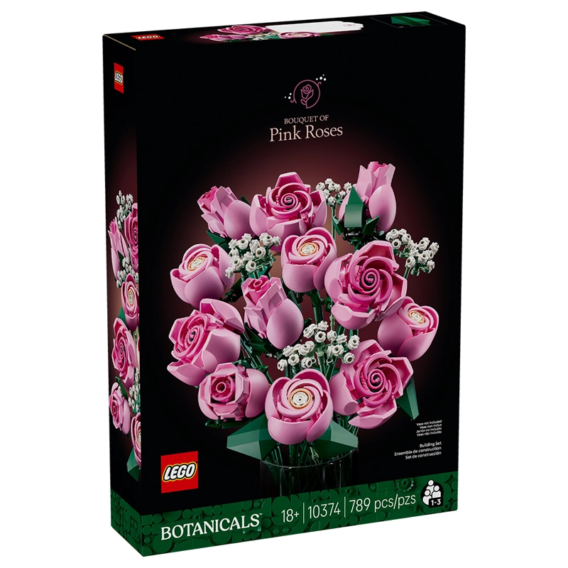 LEGO 10374 RAMO DE ROSAS ROSADAS - 1