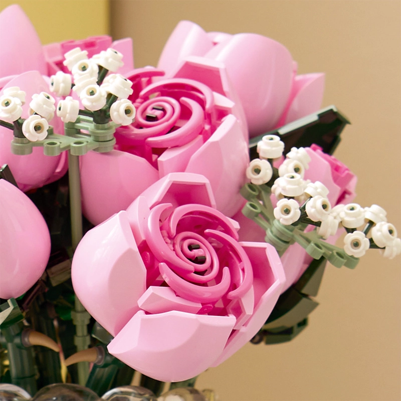 LEGO 10374 RAMO DE ROSAS ROSADAS - 7