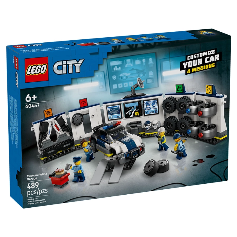 LEGO TALLER DE MODIFICACION DE AUTOS DE POLICIA 60457 - 1