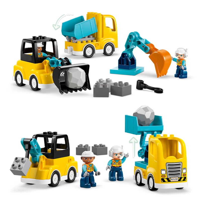 LEGO 10475 VEHICULOS DE CONSTRUCCION “3 EN 1” - 2
