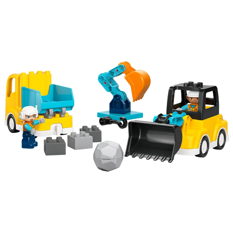 LEGO 10475 VEHICULOS DE CONSTRUCCION “3 EN 1” - 3