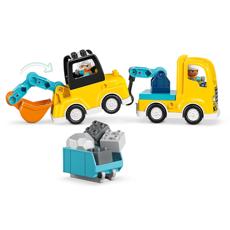 LEGO 10475 VEHICULOS DE CONSTRUCCION “3 EN 1” - 4