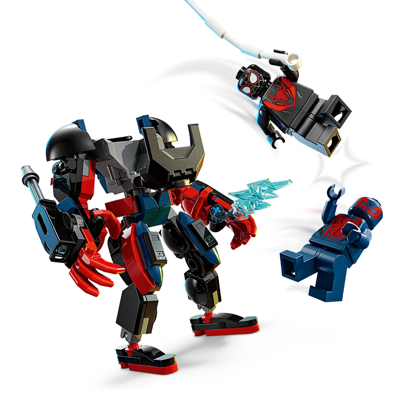 ARMADURA ROBOTICA DE MILES MORALES VS. SPIDER-MAN 2099 - 3