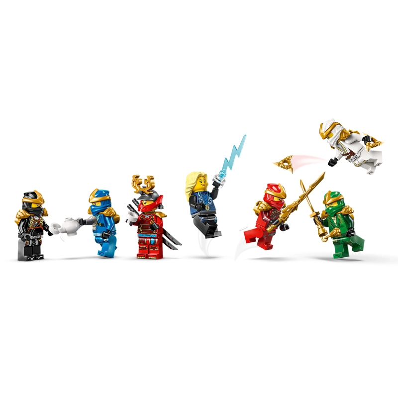 LEGO 71866 EXHIBICION DE PERSONAJES NINJA: 15 ANIVERSARIO - 5