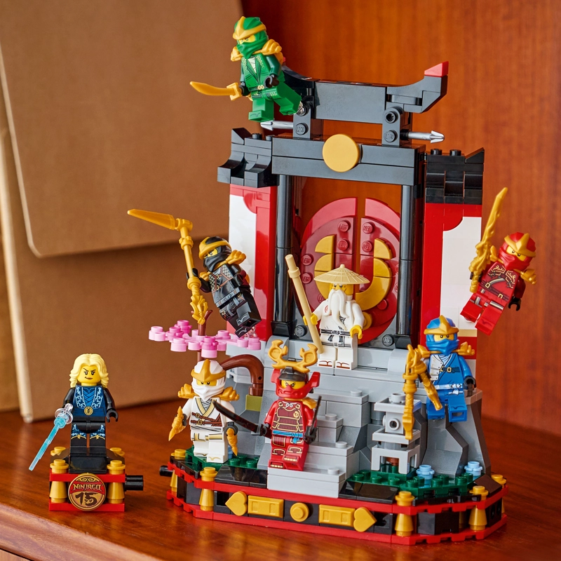 LEGO 71866 EXHIBICION DE PERSONAJES NINJA: 15 ANIVERSARIO - 7