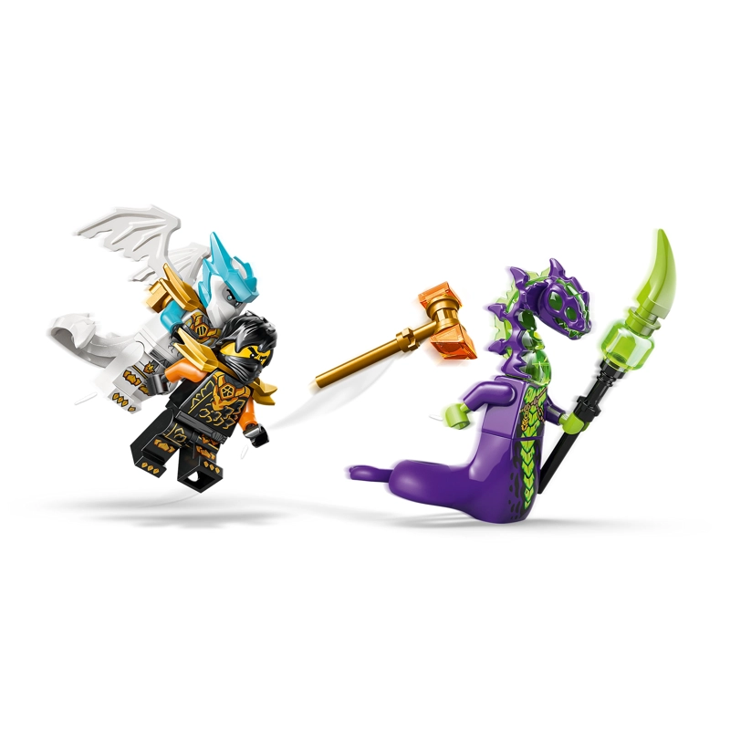 LEGO MECH DE MISION DE COLE Y ZANE DRAGON NINJAGO 71854 - 2