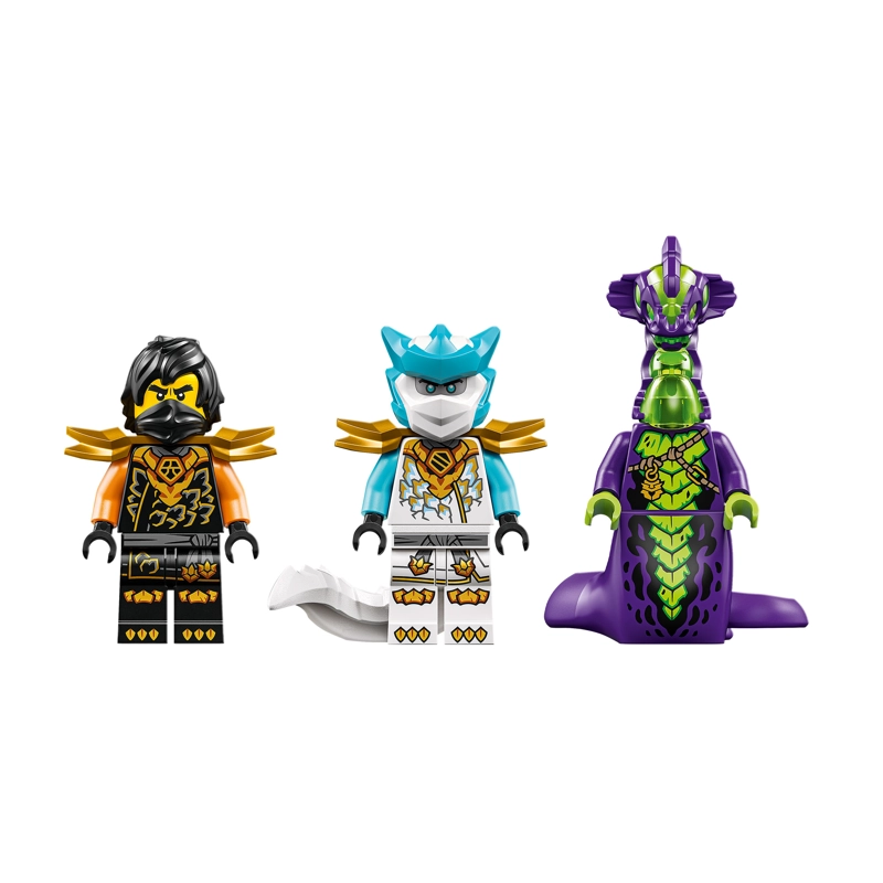 LEGO MECH DE MISION DE COLE Y ZANE DRAGON NINJAGO 71854 - 3
