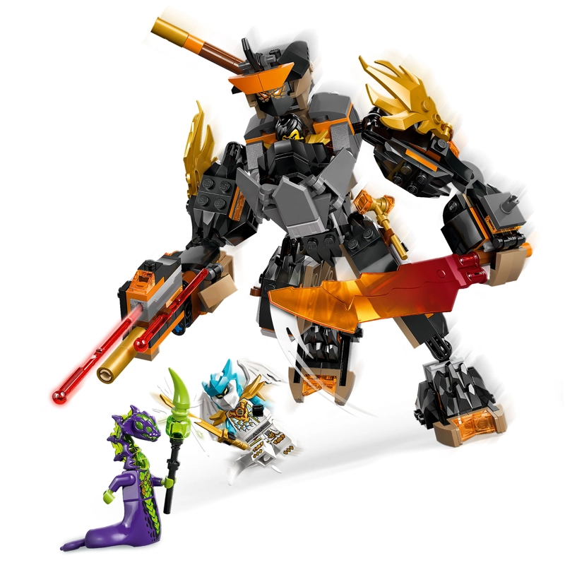 LEGO MECH DE MISION DE COLE Y ZANE DRAGON NINJAGO 71854 - 4