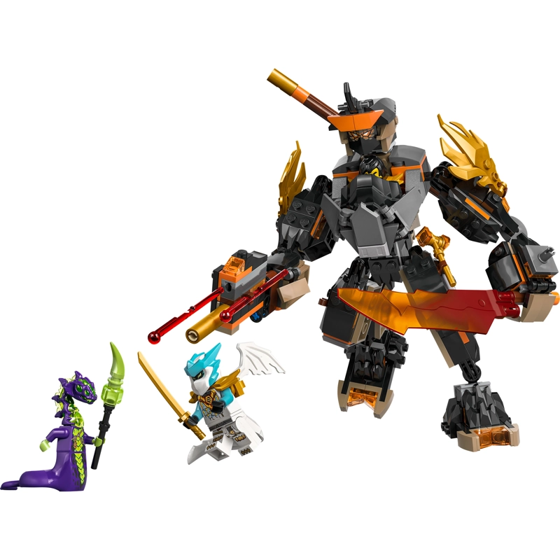 LEGO MECH DE MISION DE COLE Y ZANE DRAGON NINJAGO 71854 - 5