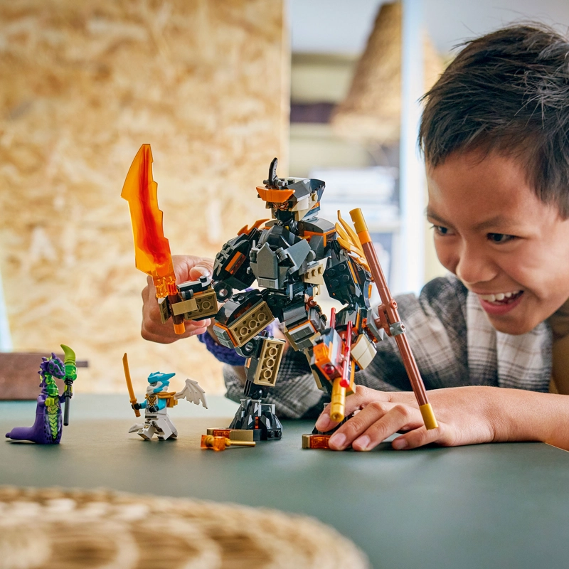 LEGO MECH DE MISION DE COLE Y ZANE DRAGON NINJAGO 71854 - 7