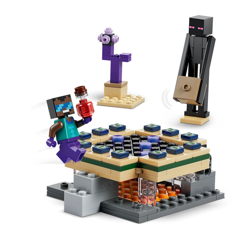 LEGO 21584 EL VIAJE POR EL NETHER Y EL PORTAL AL END - 3