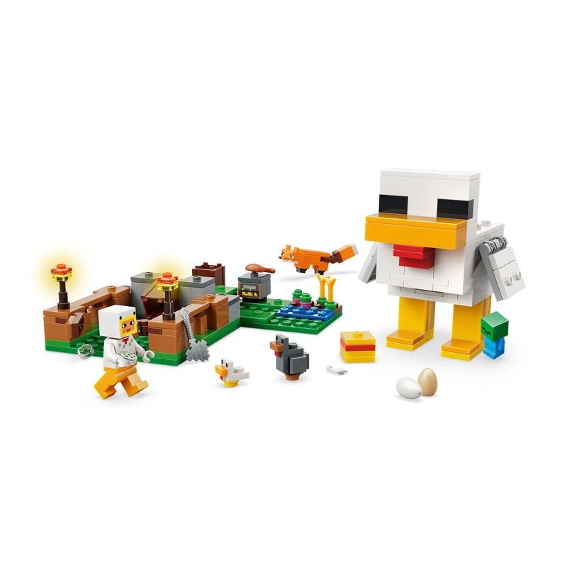 LEGO 21585 LA GRANJA DE GALLINAS - 3
