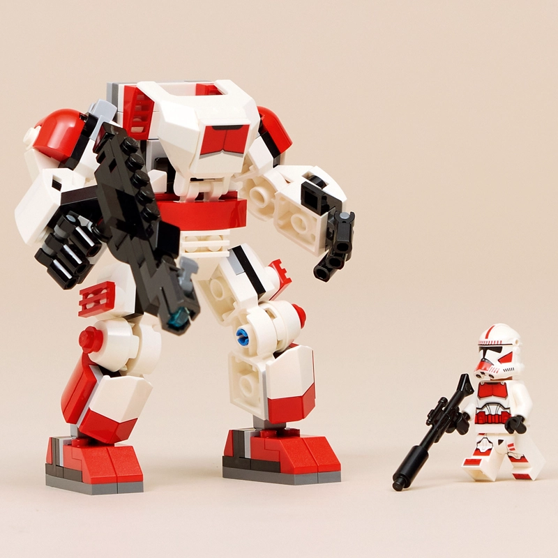 LEGO 75448 MECH DE CLON TROOPER DE CHOQUE - 3