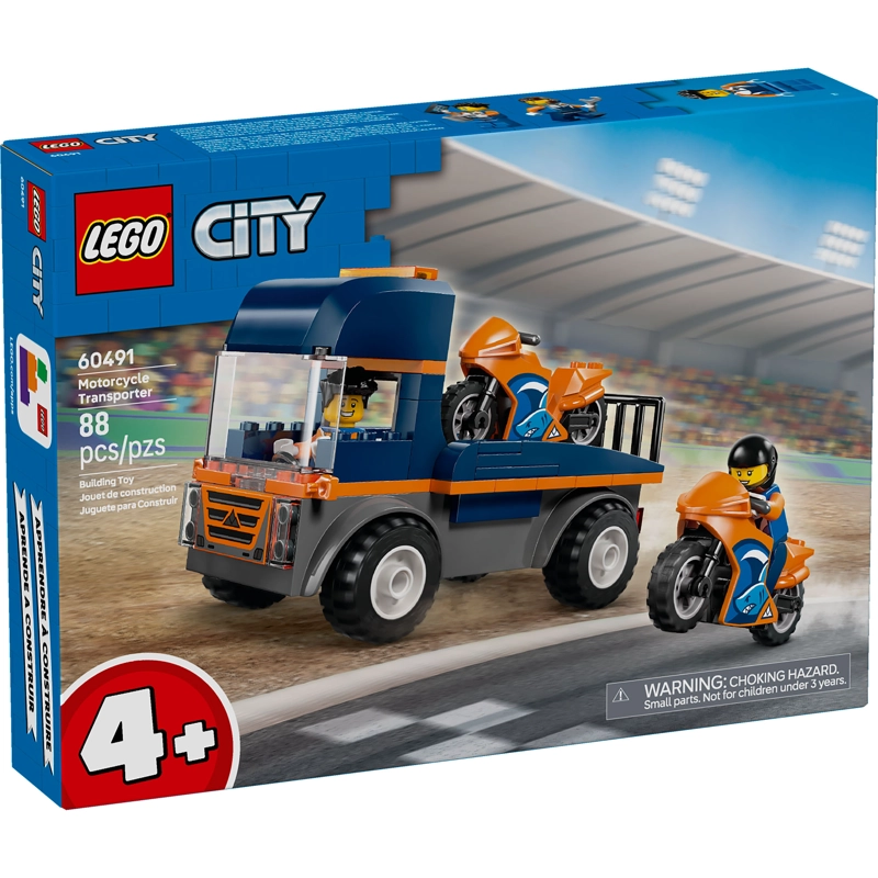 LEGO 60491 CAMION DE TRANSPORTE DE MOTOS - 1