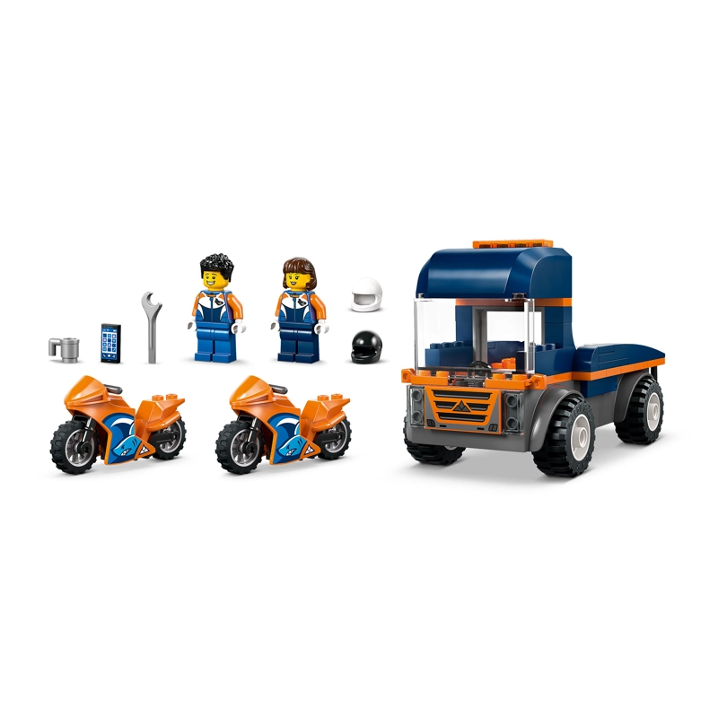 LEGO 60491 CAMION DE TRANSPORTE DE MOTOS - 6