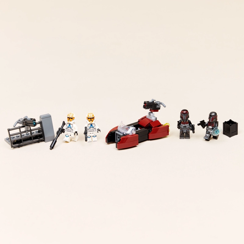 LEGO 75449 PACK DE COMBATE: SITIO DE MANDALORE - 5