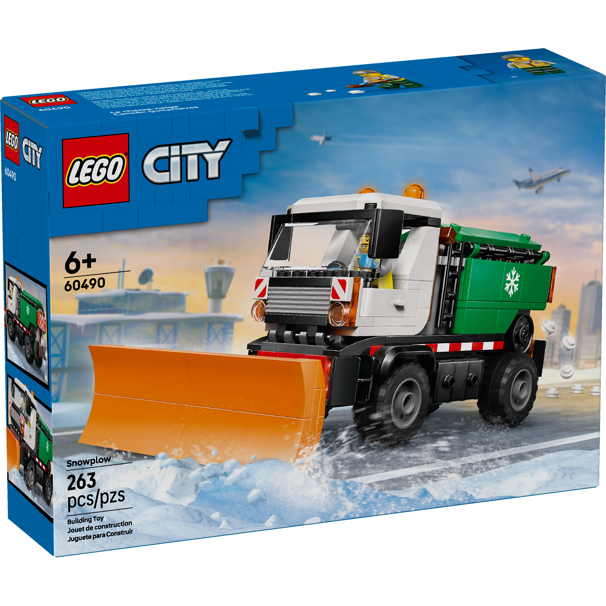LEGO CAMION QUITANIEVES CITY 60490 - 1
