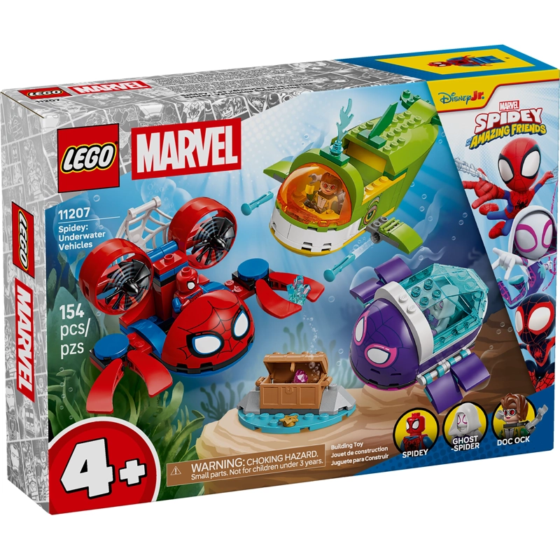LEGO 11207 SPIDEY: VEHICULOS SUBMARINOS - 1