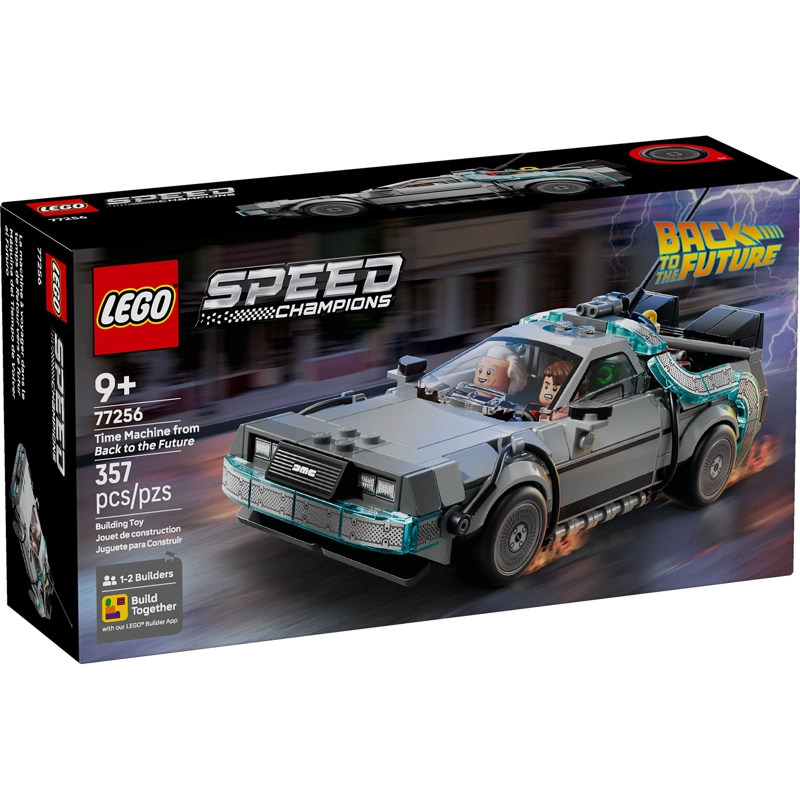 MAQUINA DEL TIEMPO DE VOLVER AL FUTURO SPEED CHAMPIONS 77256 - 1