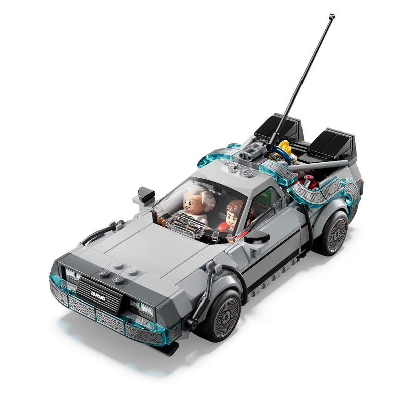 MAQUINA DEL TIEMPO DE VOLVER AL FUTURO SPEED CHAMPIONS 77256 - 3