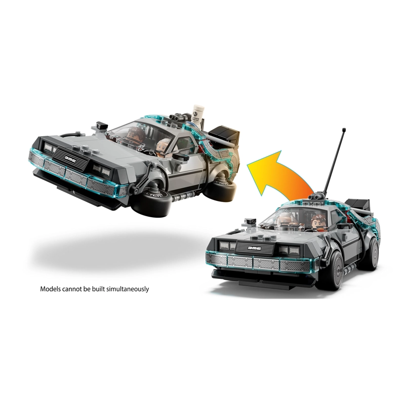 MAQUINA DEL TIEMPO DE VOLVER AL FUTURO SPEED CHAMPIONS 77256 - 7