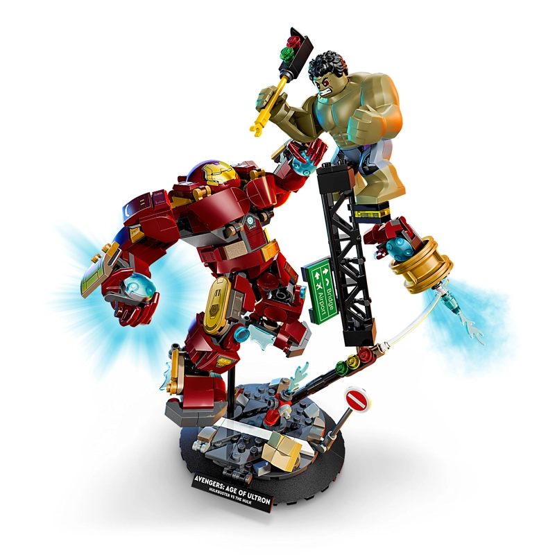 LEGO BATALLA E PICA: ANTI-HULK VS. HULK SUPER HEROES 76343 - 3
