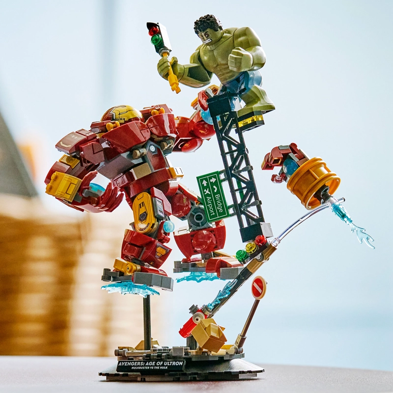 LEGO BATALLA E PICA: ANTI-HULK VS. HULK SUPER HEROES 76343 - 6