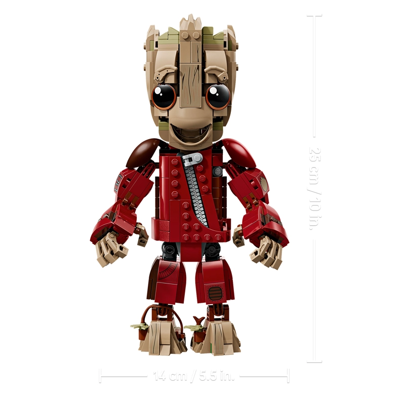 LEGO 76341 GROOT CON TRAJE DE SAQUEADOR - 3