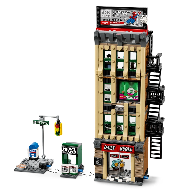 LEGO 76342 SPIDER-MAN VS. MYSTERIO: EL DAILY BUGLE - 2