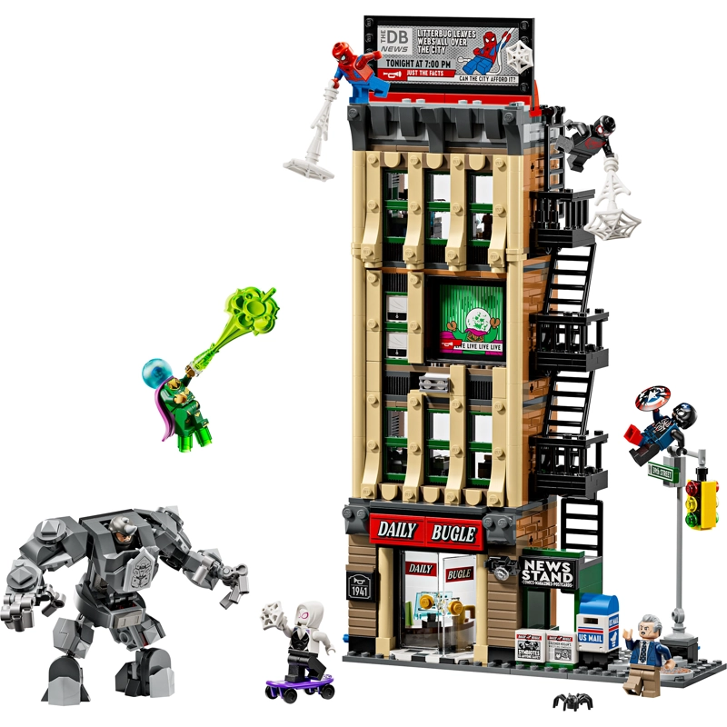 LEGO 76342 SPIDER-MAN VS. MYSTERIO: EL DAILY BUGLE - 5
