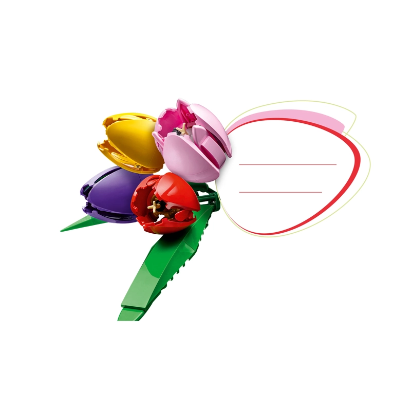 LEGO 11501 RAMO DE TULIPANES - 3