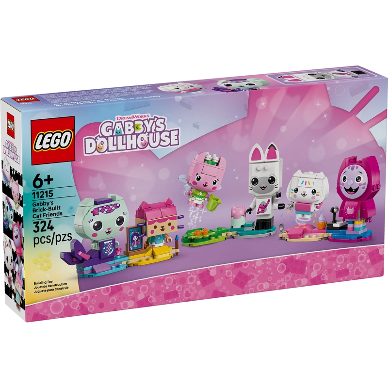 LEGO 11215 AMIGOS FELINOS PARA CONSTRUIR DE GABBY - 1