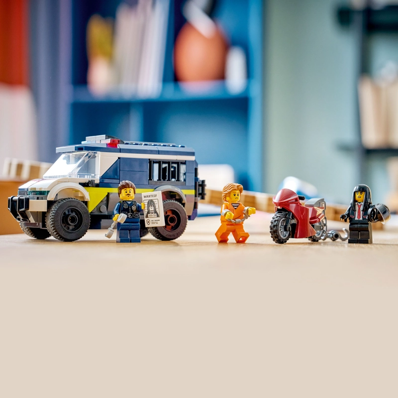 LEGO 60479 CAMIONETA DE TRANSPORTE PENITENCIARIO DE POLICIA - 3