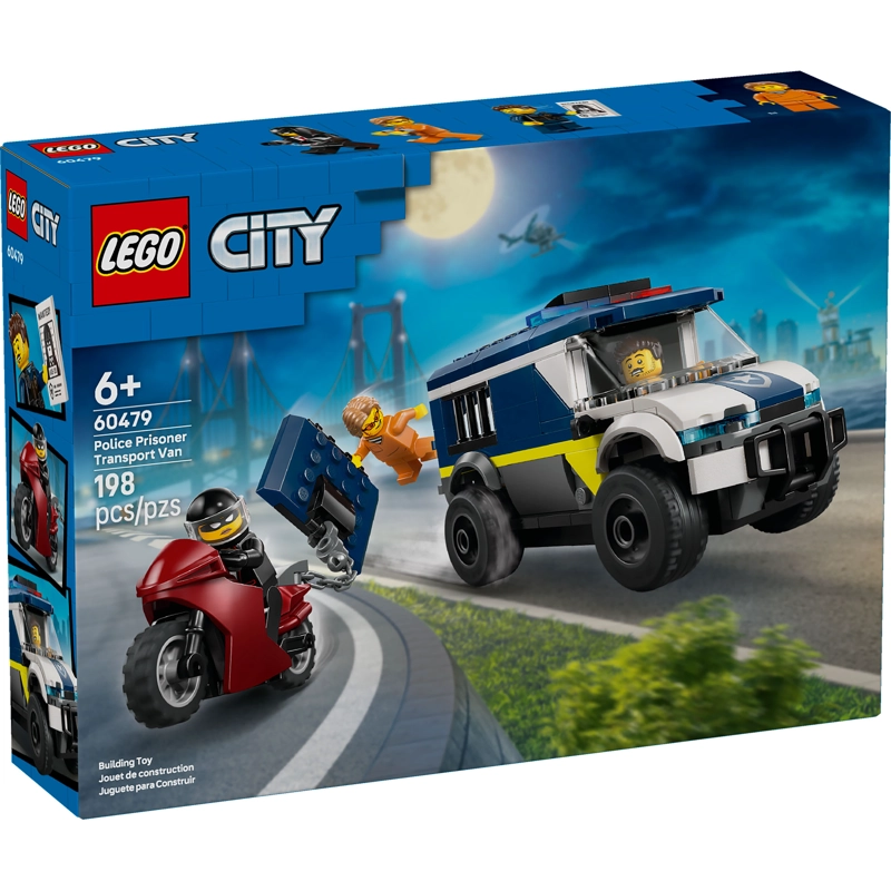 LEGO 60479 CAMIONETA DE TRANSPORTE PENITENCIARIO DE POLICIA - 7