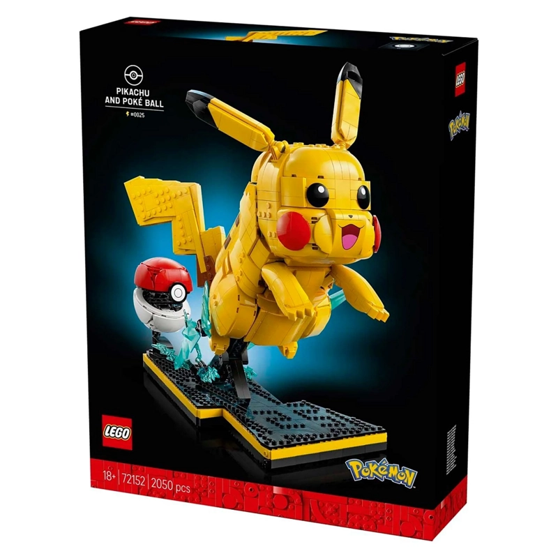 LEGO 72152 PIKACHU Y POKE BOLA POKE MON - 1