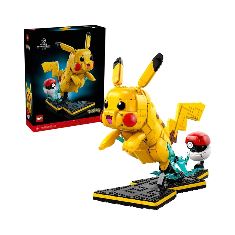 LEGO 72152 PIKACHU Y POKE BOLA POKE MON - 2