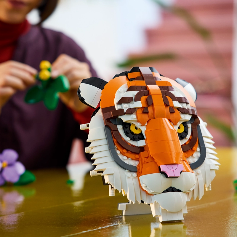 LEGO 31217 COLECCION FAUNA: TIGRE - 1