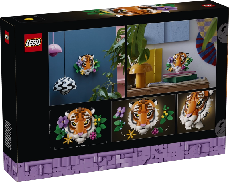 LEGO 31217 COLECCION FAUNA: TIGRE - 4
