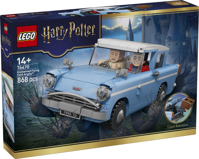 LEGO 76470 FORD ANGLIA VOLADOR ENCANTADO HARRY POTTER - 6