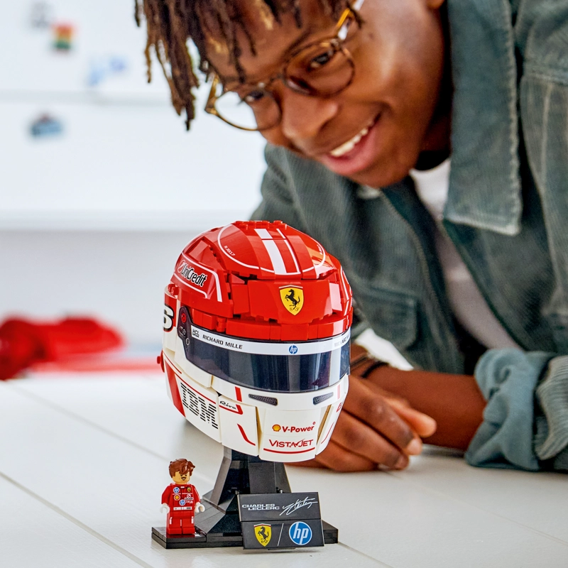LEGO 43014 SCUDERIA FERRARI HP: CASCO DE CHARLES LECLERC - 6