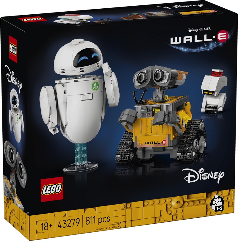 LEGO 43279 WALL-E Y EVE DISNEY CLASSIC - 1