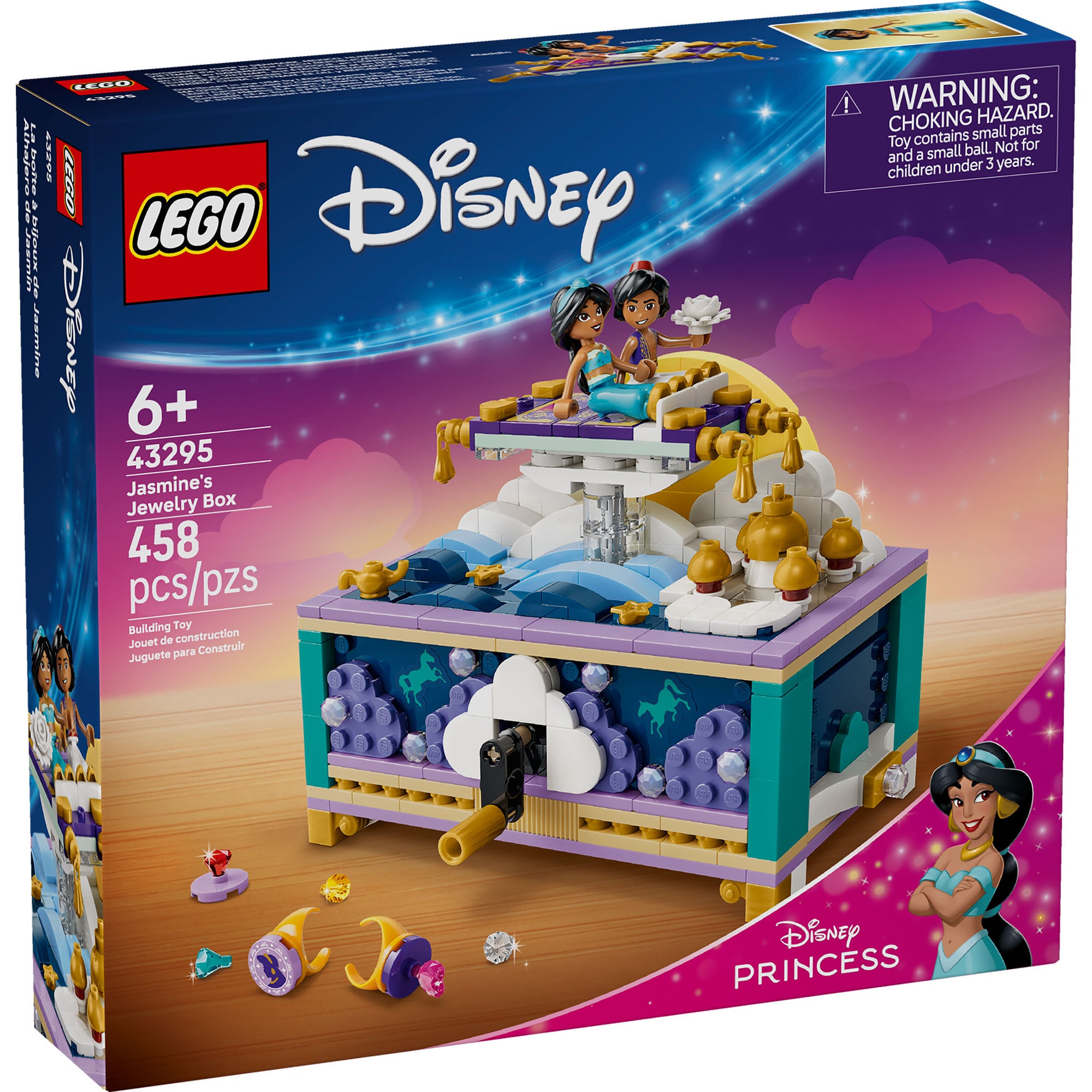 LEGO 43295 JOYERO DE JASMINE - 1