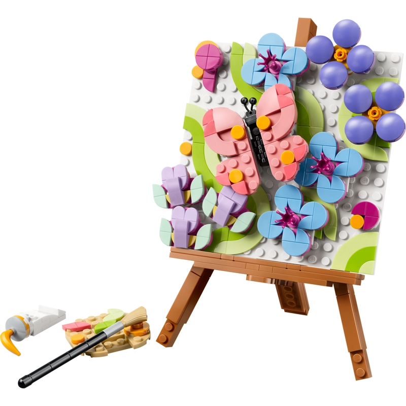 LEGO 31390 PINTURA DECORATIVA DE ARTE FLORAL - 5